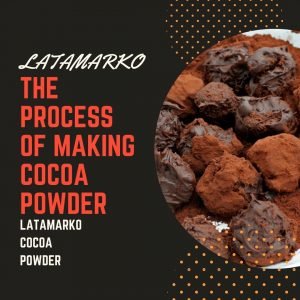 Alkalized or non-acidic cocoa powder