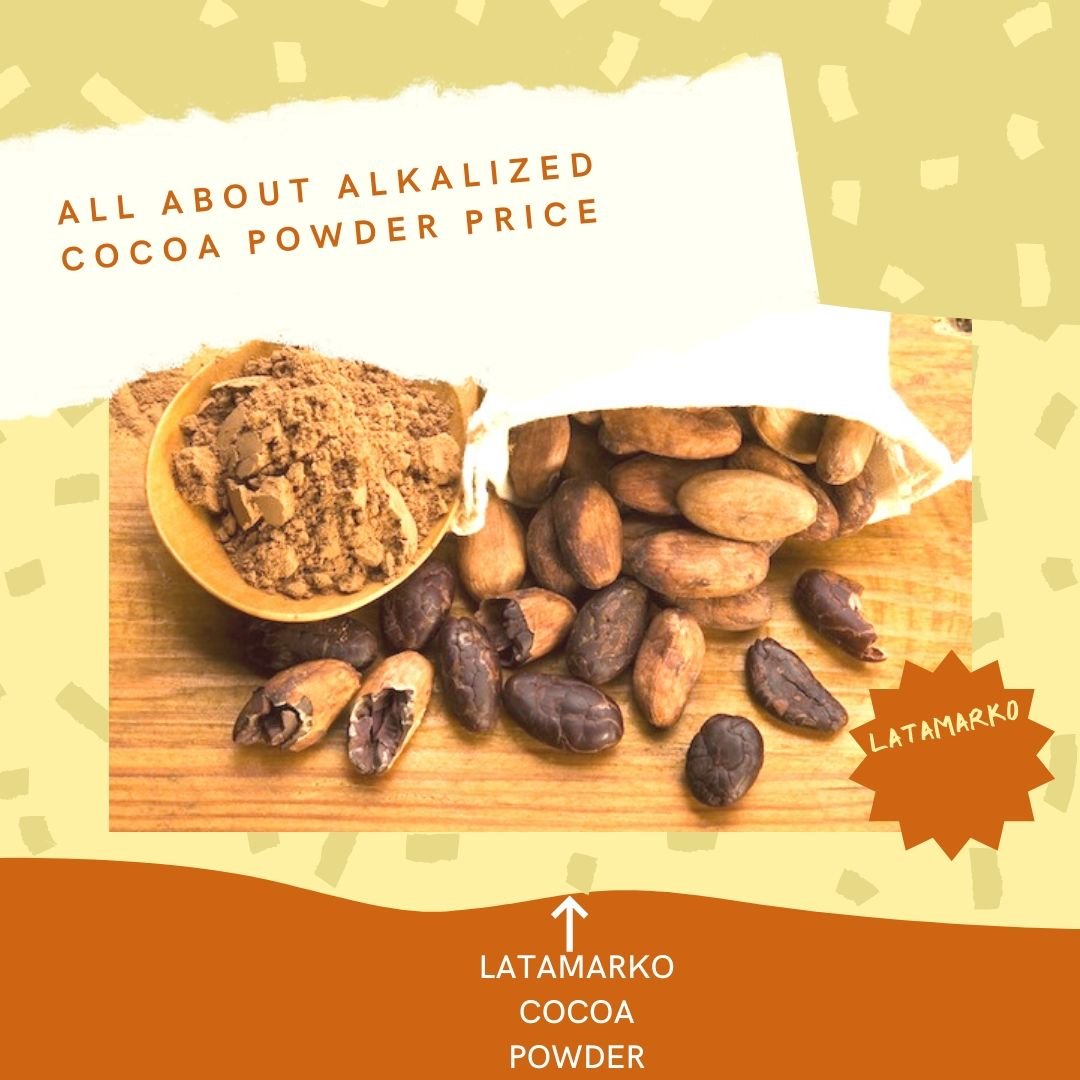 The process of making Cocoa powder
