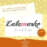 Alkalized or non-acidic cocoa powder